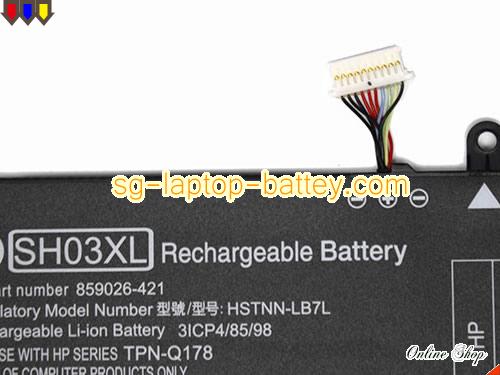  image 5 of Genuine HP HSTNN-LB7L Laptop Computer Battery SH03XL rechargeable 5020mAh, 57.9Wh  In Singapore