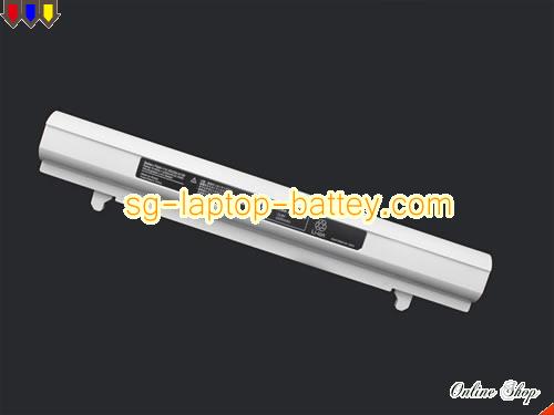  image 5 of Replacement HASEE V10-3S2200-S1S6 Laptop Battery V10-3S2200-M1S2 rechargeable 2200mAh White In Singapore
