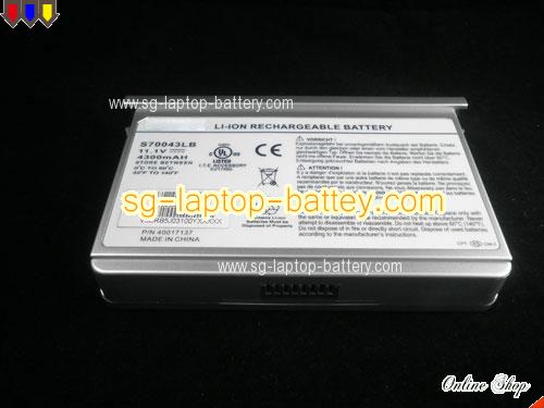  image 5 of Replacement CELXPERT S70043LB Laptop Battery 40017137 rechargeable 4300mAh Silver In Singapore