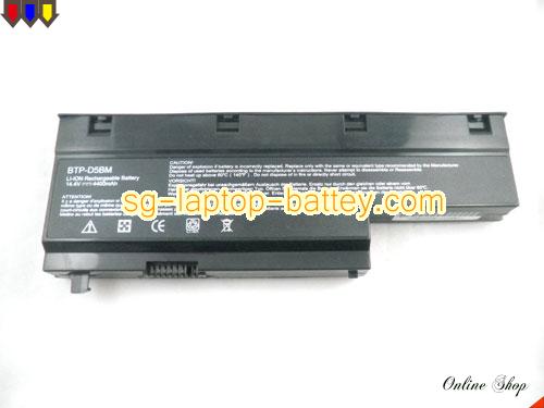  image 5 of Replacement MEDION 40029779 Laptop Battery BTP-D4BM rechargeable 4300mAh Black In Singapore