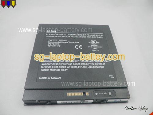  image 5 of Genuine XPLORE BTP-87W3 Laptop Battery 11-09017 rechargeable 5700mAh Black In Singapore