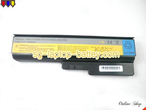  image 5 of Replacement LENOVO L08O6CO2 Laptop Battery 42T4730 rechargeable 5200Ah Black In Singapore