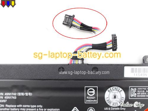  image 5 of Genuine LENOVO 45N1741 Laptop Battery 45N1740 rechargeable 3900mAh, 44Wh Black In Singapore