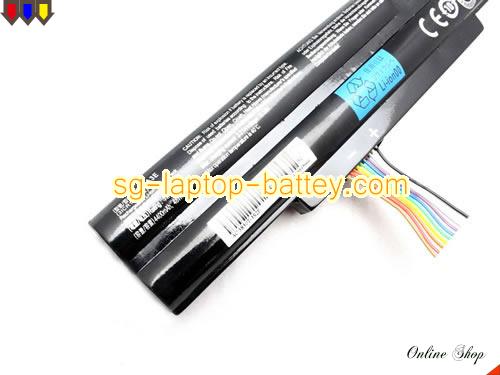  image 5 of Replacement ACER AS11A3E Laptop Battery 3INR18/65-2 rechargeable 4400mAh, 48Wh Black In Singapore