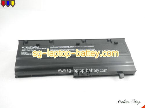  image 5 of Replacement MEDION BTP-BVBM Laptop Battery BTP-BWBM rechargeable 6600mAh Black In Singapore