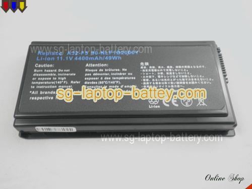  image 5 of Replacement ASUS BATAS2000 Laptop Battery A32-X50 rechargeable 5200mAh Black In Singapore